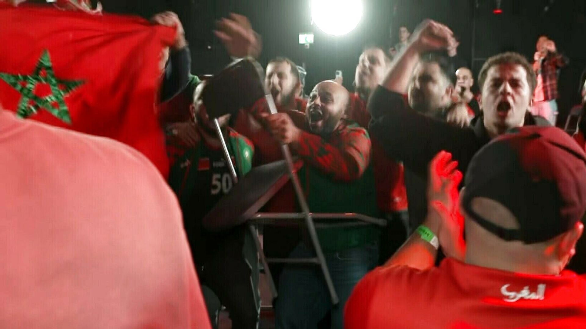 Marokko-fans door het dolle heen na bereiken finale Afrika Cup