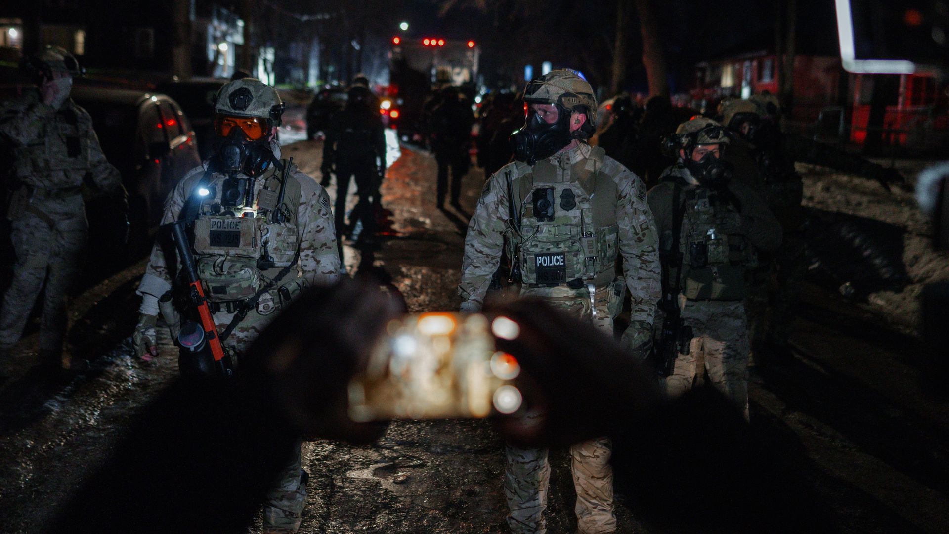 Federale agent schiet man in been in Minneapolis, onrust in stad houdt aan