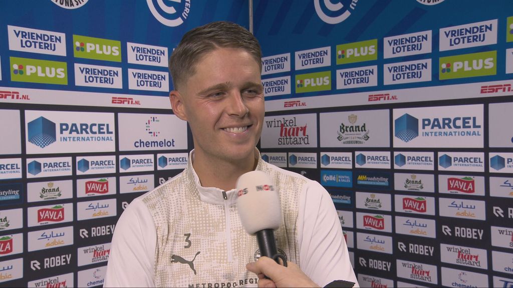 Veerman over Sierhuis: 'Hij vindt het leuk om ballen bij ons in de kruising te schieten'