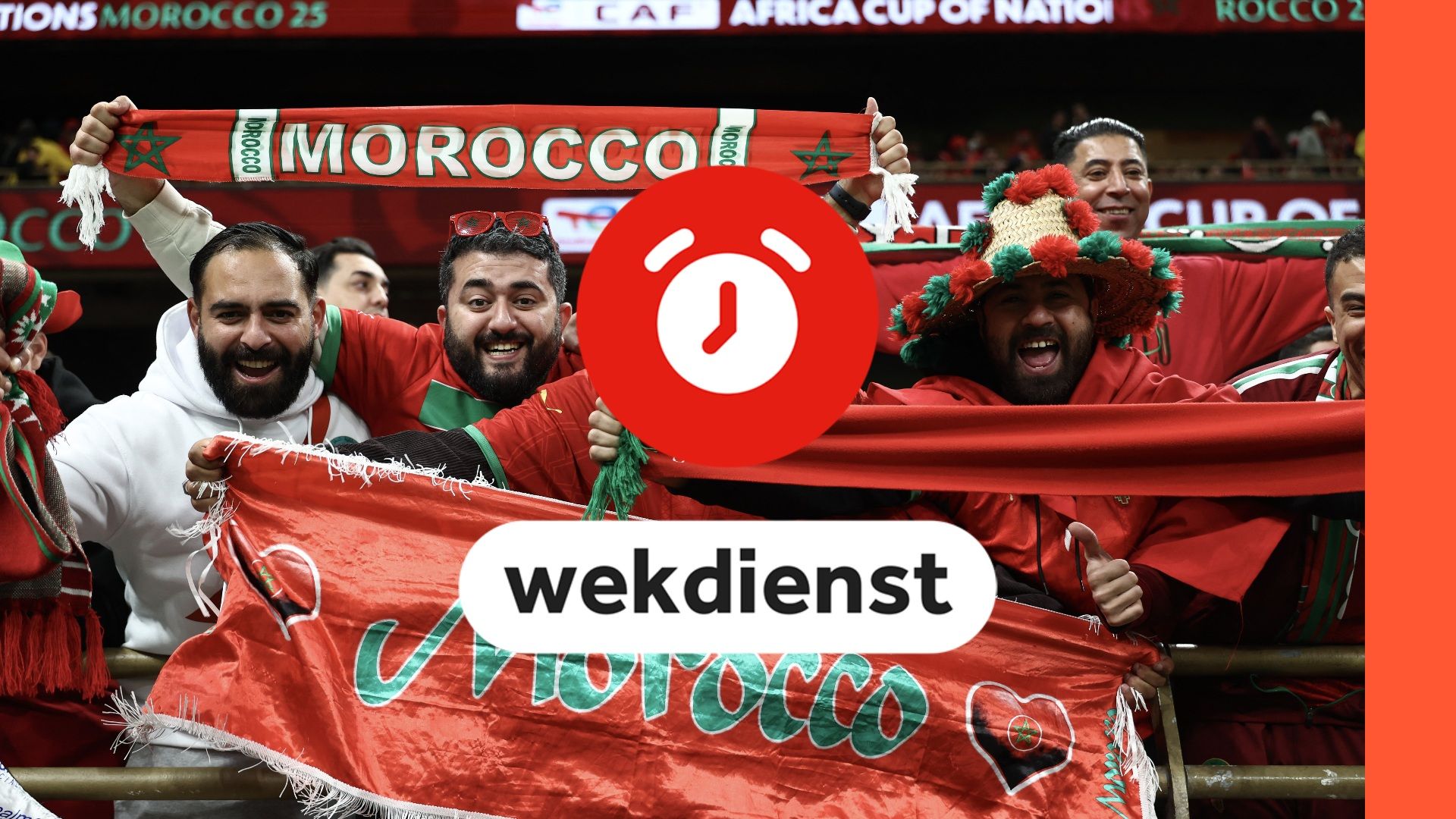 Wekdienst 18/1 EU-spoedvergadering over importheffingen Trump • Marokko in finale Afrika Cup