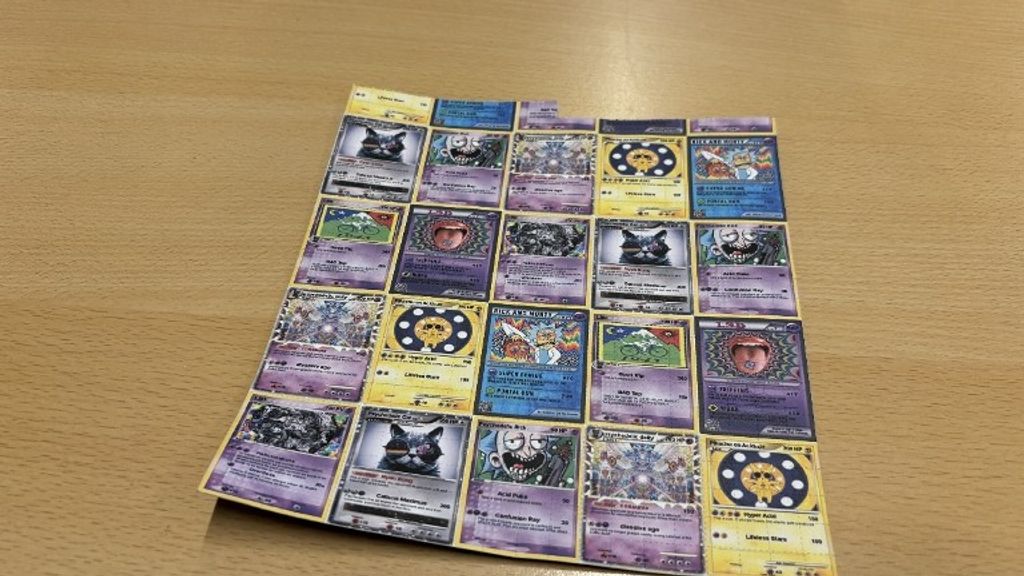 Foto: Lsd-zegels geprint als Pokémonkaarten, vijf arrestaties in Vaals