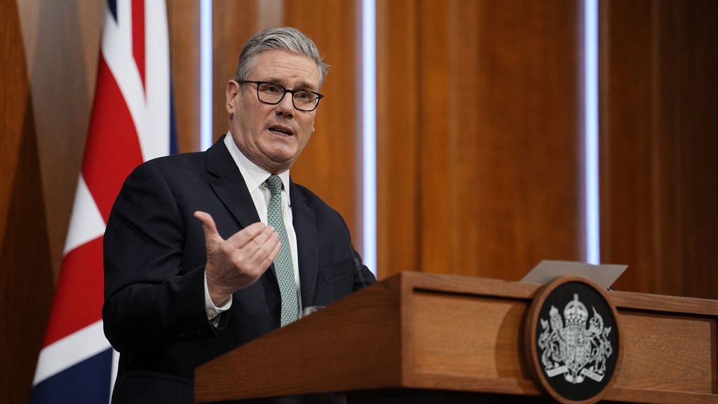 Foto: Starmer hekelt heffingen door VS, maar hamert ook op cruciaal bondgenootschap