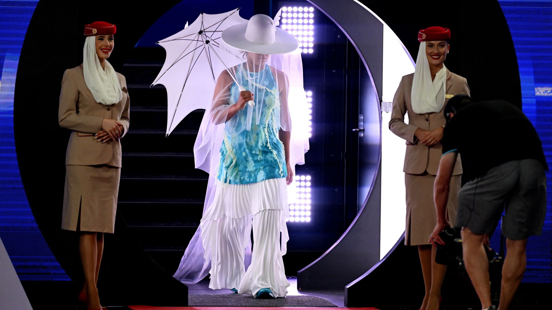 Osaka trekt aandacht met opvallend 'kwal-kostuum' bij Australian Open