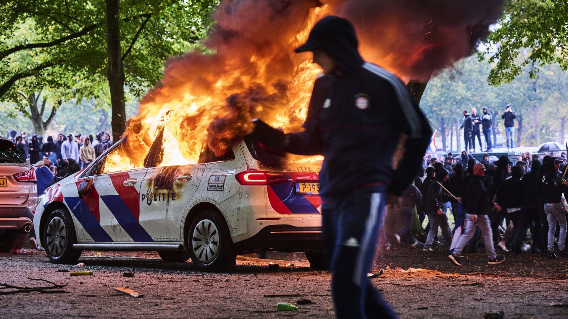 Foto van rellen in Den Haag gekozen als nieuwsfoto van 2025