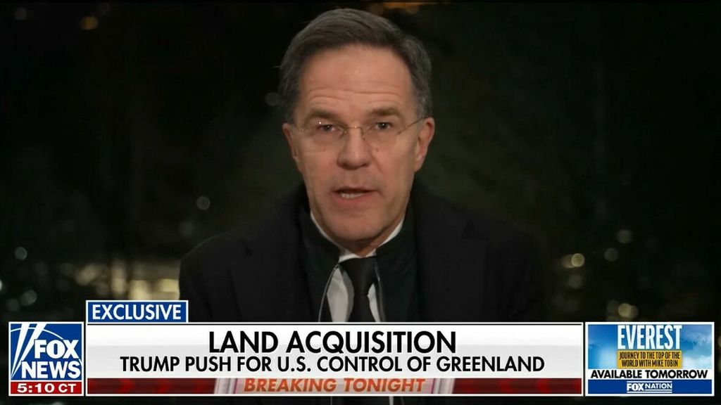 Rutte over Trump en Groenland