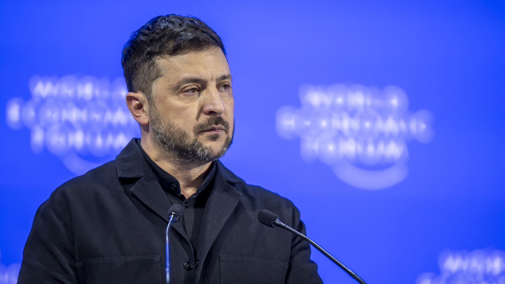 Zelensky geagiteerd in toespraak Davos en kritisch op Europa: 'Geen echte vooruitgang'