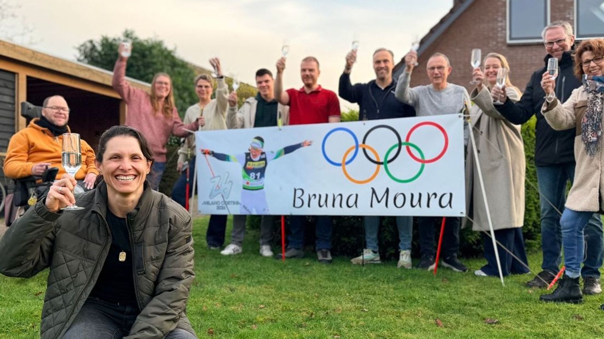 Braziliaanse langlaufster uit Nunspeet na zwaar ongeluk tóch naar Olympische Spelen