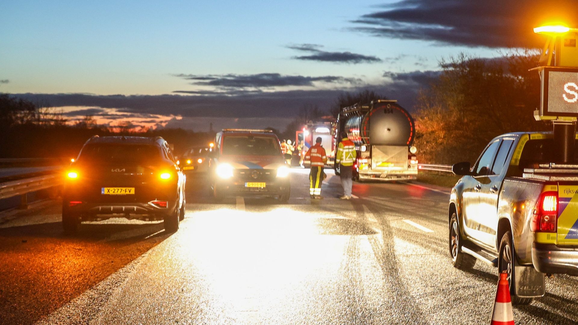Tot 11.00 uur code oranje in noorden en noordoosten vanwege ijzel