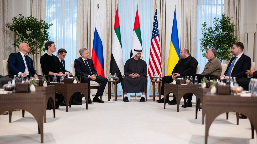 Foto: Eerste gespreksronde tussen Oekraïne en Rusland in Abu Dhabi afgesloten