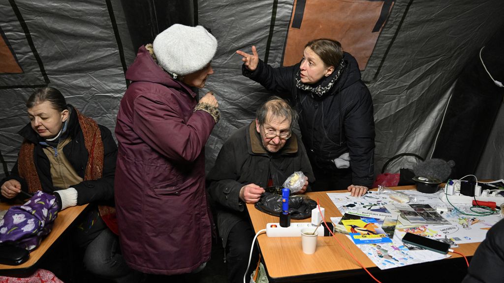 Foto: 1,2 miljoen Oekraïners zonder stroom na grootschalige Russische luchtaanvallen