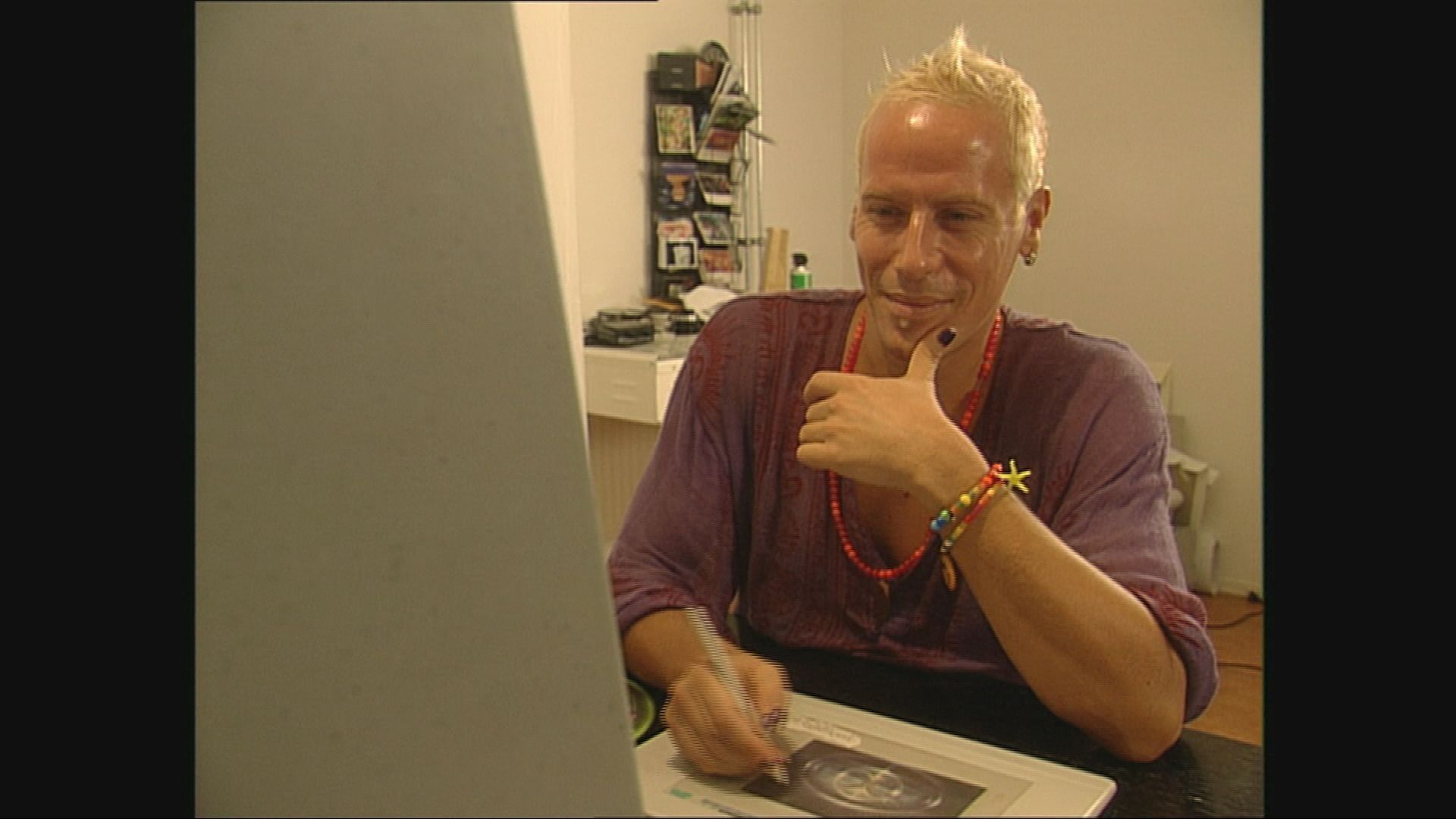 Micha Klein (61), pionier van de computerkunst, overleden