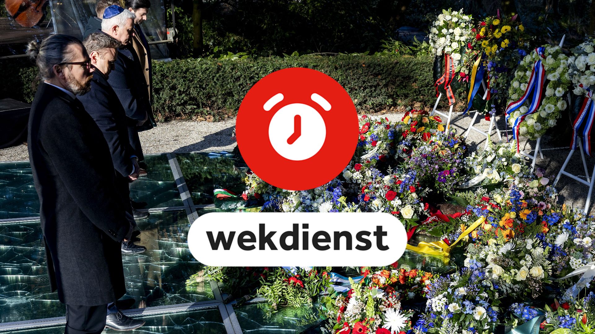 Wekdienst 25/1: Nationale Holocaust Herdenking • Partijleiders praten ook vandaag over coalitieakkoord