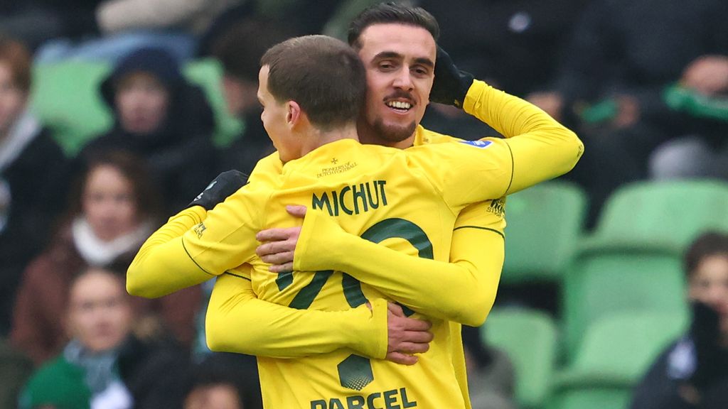 Fortuna boekt knappe zege bij Groningen, waar Resink geblesseerd uitvalt