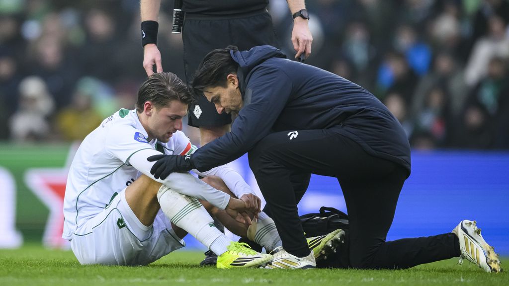 Fortuna wint in Groningen, waar door Mourinho begeerde Resink geblesseerd uitvalt