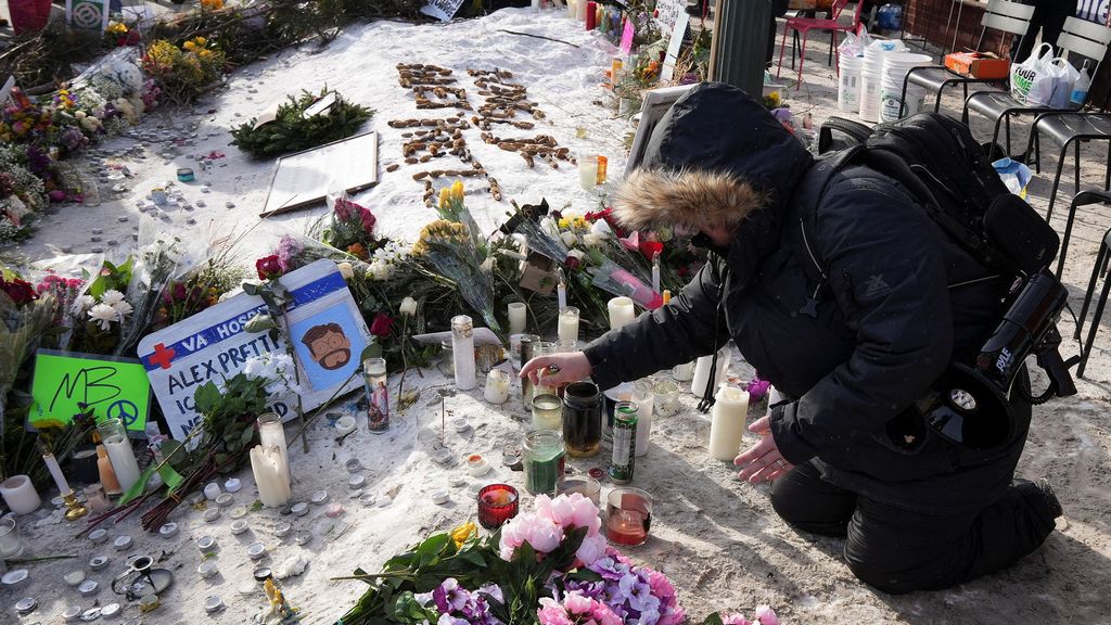 Foto: Beelden van doodgeschoten burger Minneapolis spreken kamp-Trump tegen