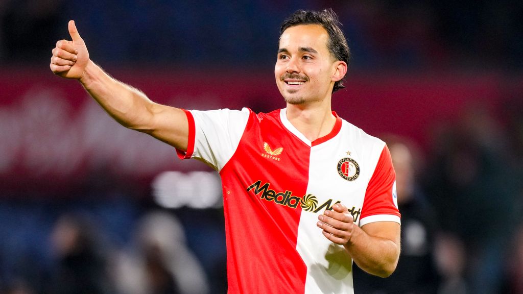 Debutant Deijl oogst lof Van Persie: 'Alsof hij al jaren voor Feyenoord speelt'