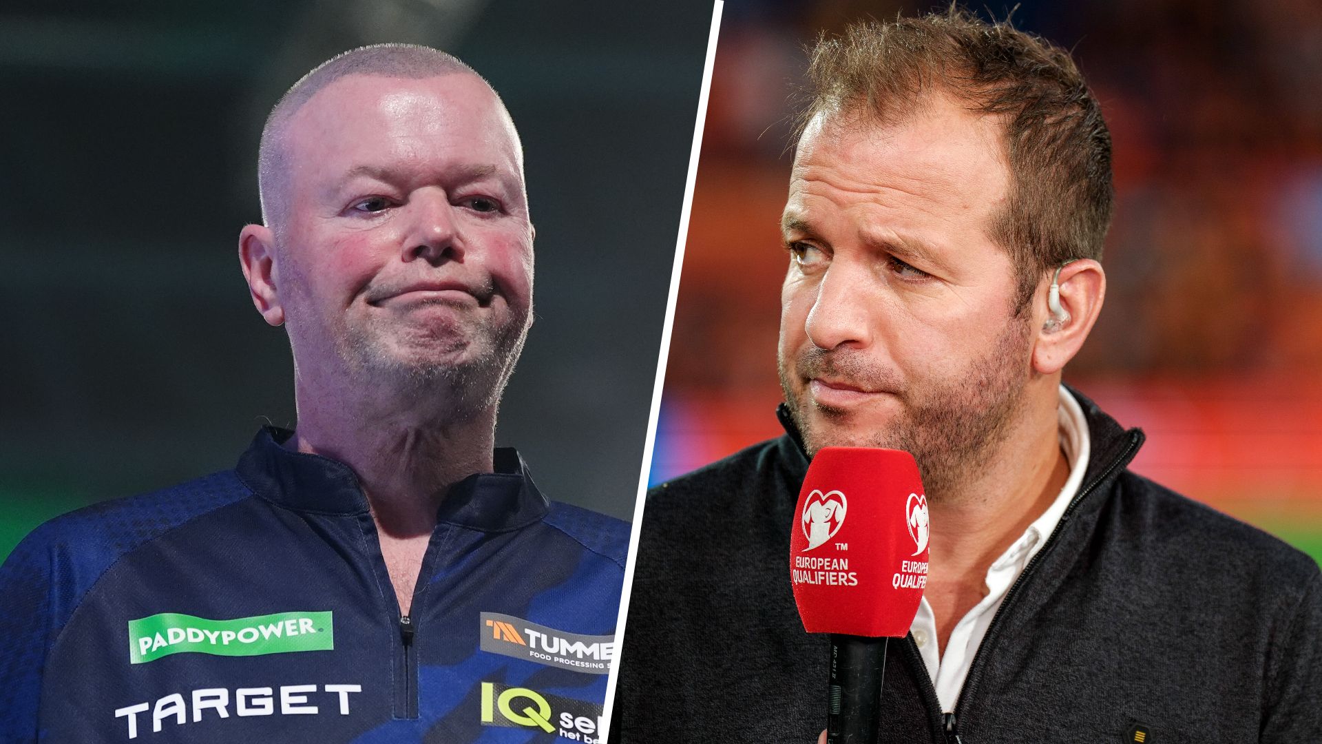 Van der Vaart gaat Van Barneveld helpen: 'Maar ga niet mee naar de sportschool'