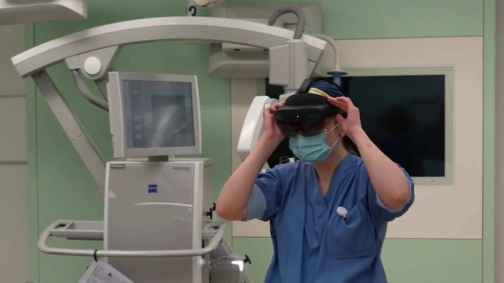 Amsterdam UMC voert hersenoperatie uit met behulp van hologram