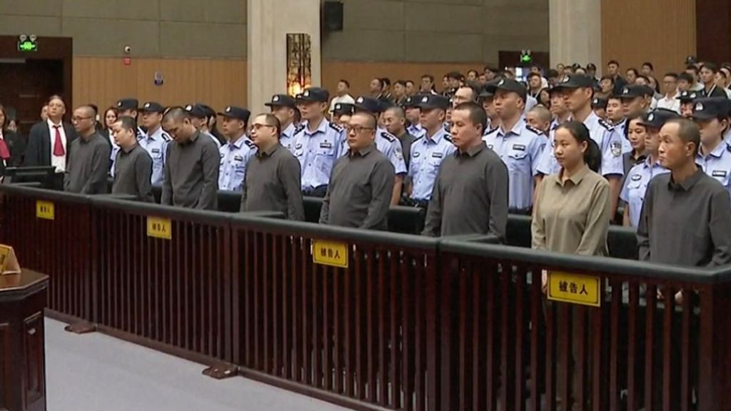Foto: Beruchte familie die oplichtingscentra runde in Myanmar geëxecuteerd in China