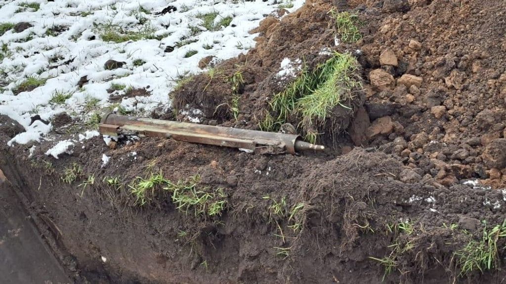 Raketwerper gevonden bij graafwerkzaamheden in Hilversum