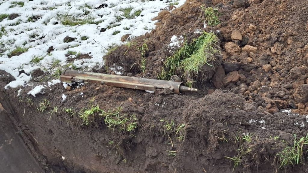 Wow! Raketwerper uit water gevist bij werkzaamheden