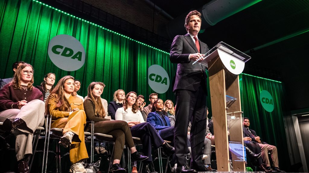 Foto: CDA viert op congres kabinetsdeelname: 'We hebben onze partij opnieuw uitgevonden'