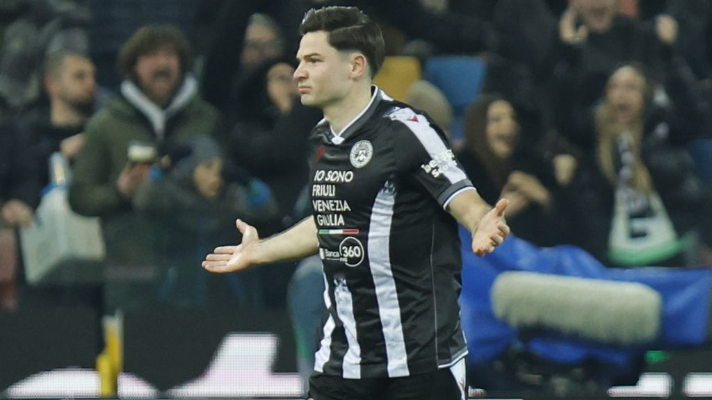 Udinese zit AS Roma dwars dankzij doelpunt uitblinker Ekkelenkamp