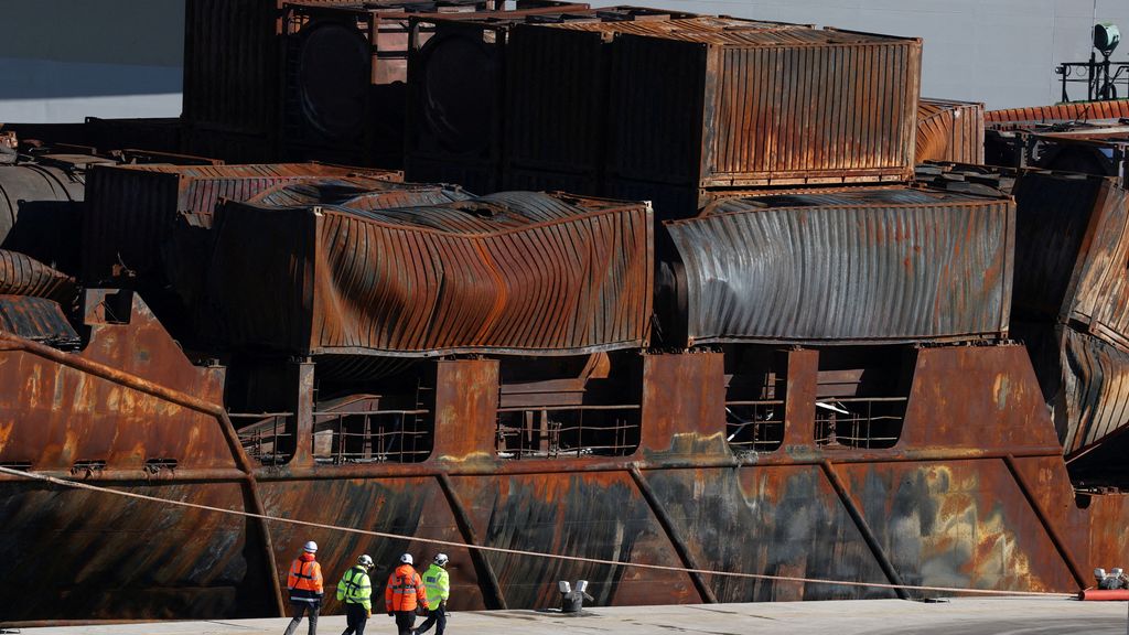 Foto: Zes jaar cel voor kapitein die op Noordzee tegen kerosinetanker botste