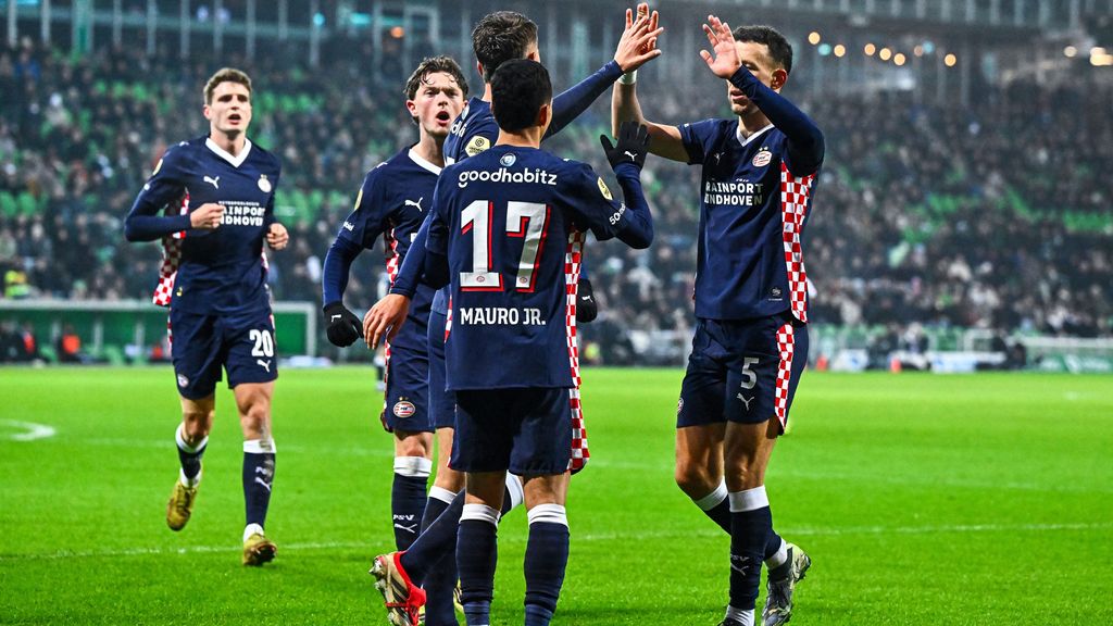 FC Groningen kraakt PSV-code, maar Eindhovenaren gaan er met winst vandoor