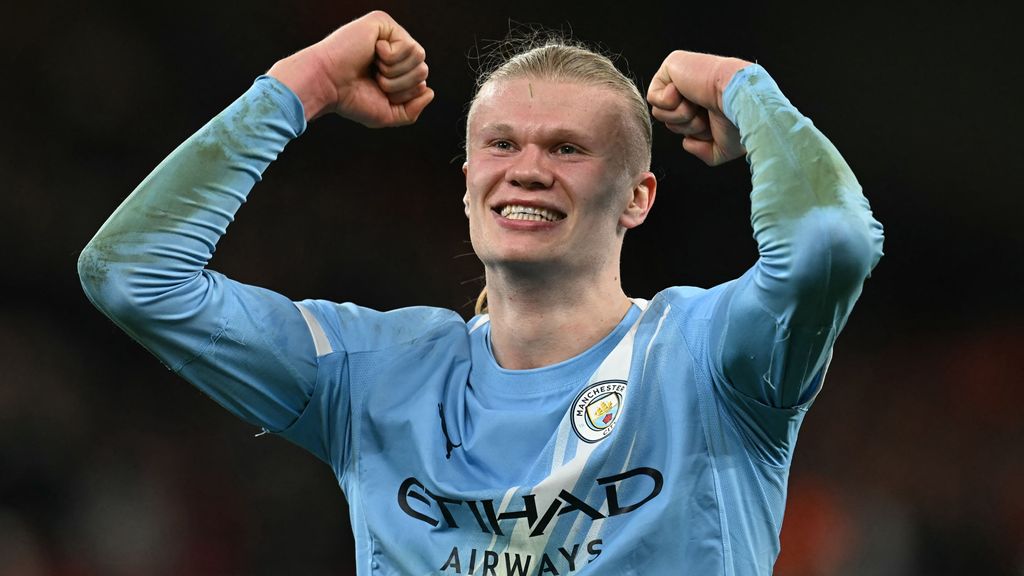 Haaland schiet City in spectaculaire slotfase naar winst op Liverpool