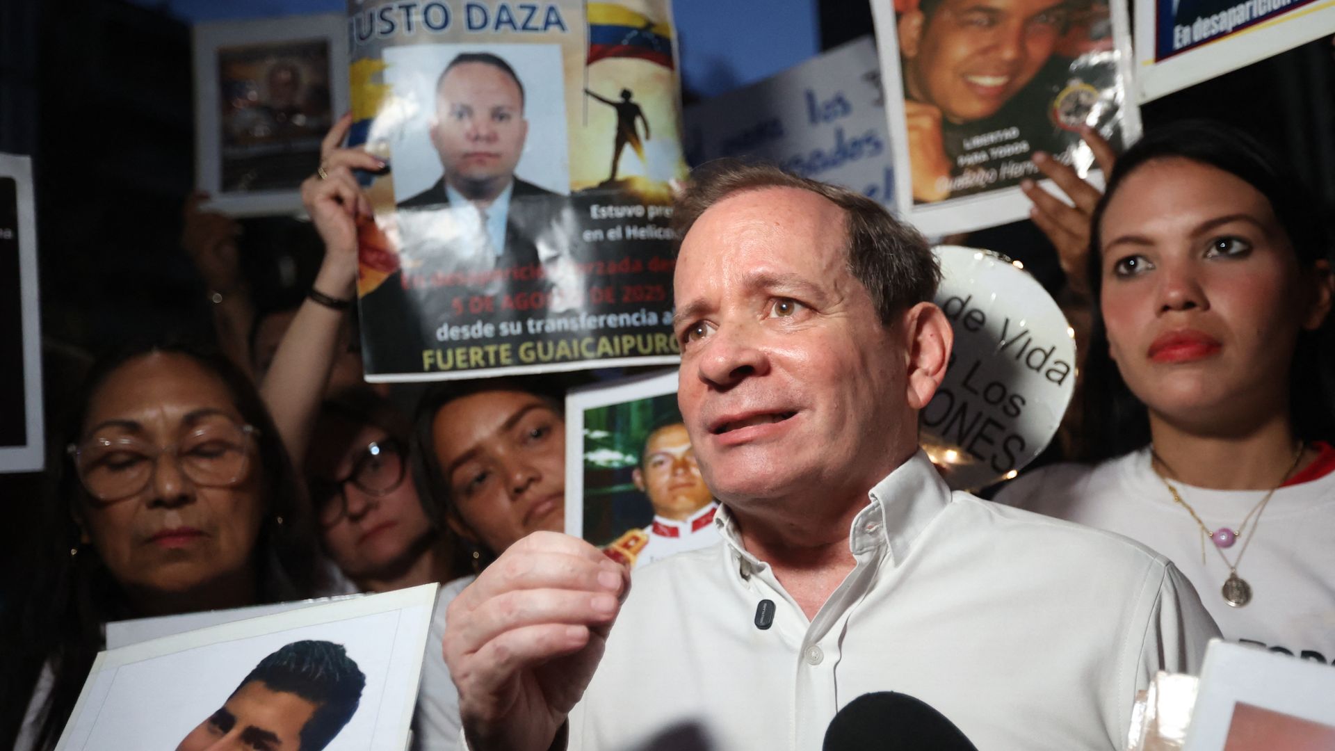 'Prominente Venezolaanse politicus ontvoerd na vrijlating'