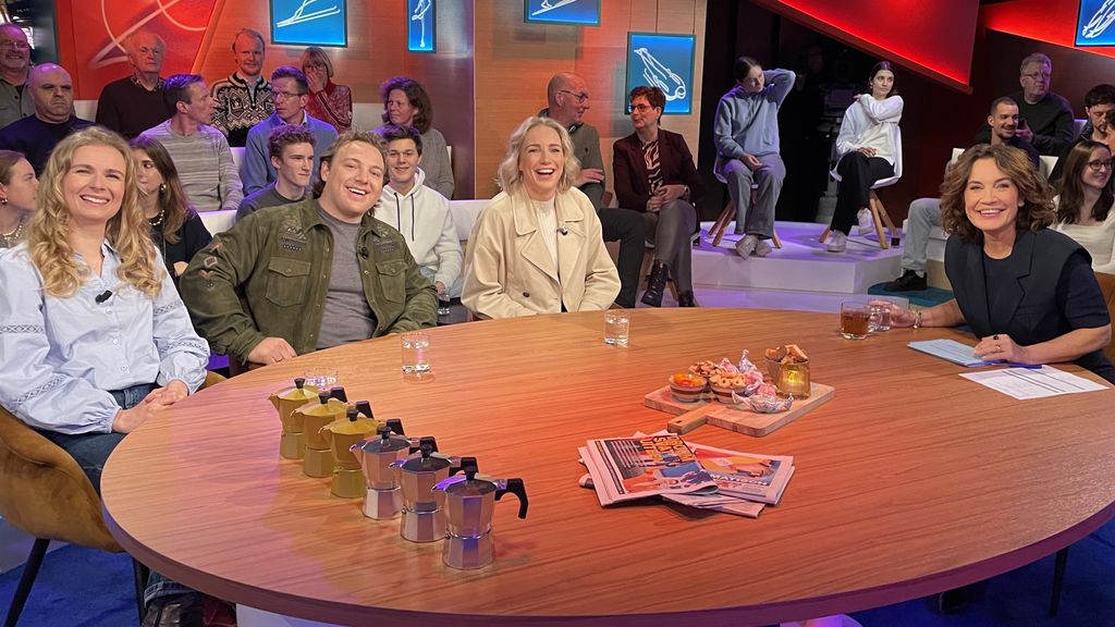 Kijk live mee naar Studio Olimpico, met o.a Chris Vos, Lisa Bunschoten & Carlijn Achtereekte