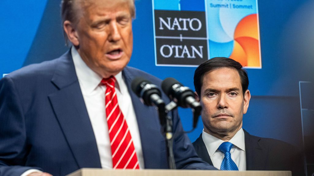 Foto: Europa zoekt in München antwoord op 'sloopkogelpolitiek' Trump