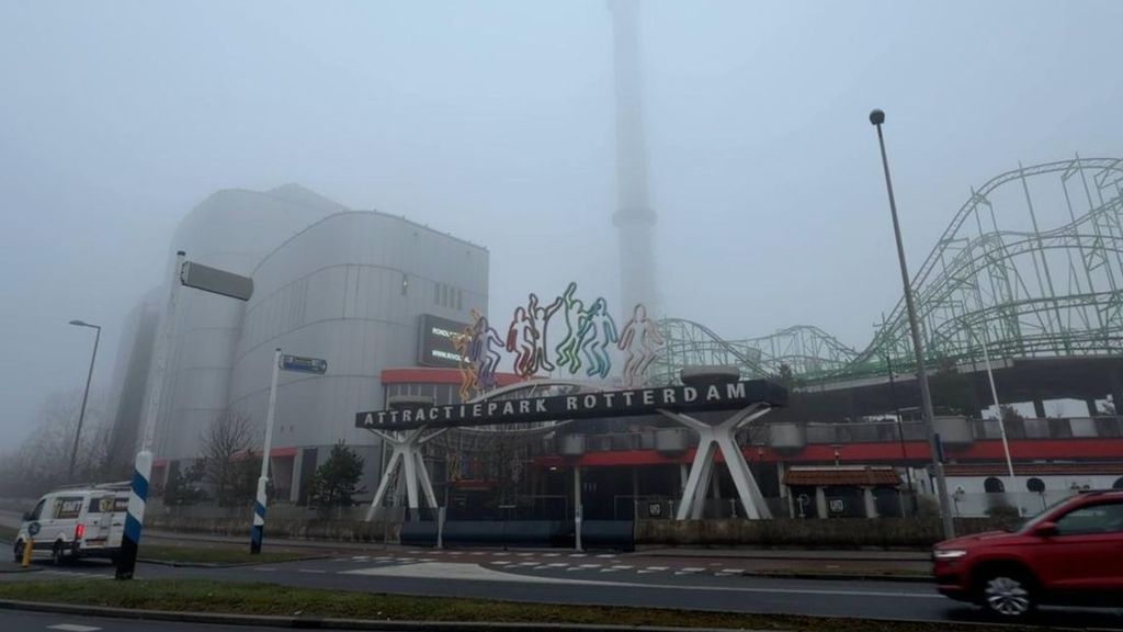 Foto: Rotterdams pretpark dat nooit openging wordt geveild