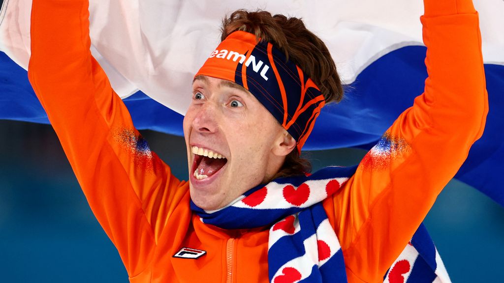 Bergsma verrast met olympisch brons op 40-jarige leeftijd, tiener Jilek wint 10.000 meter