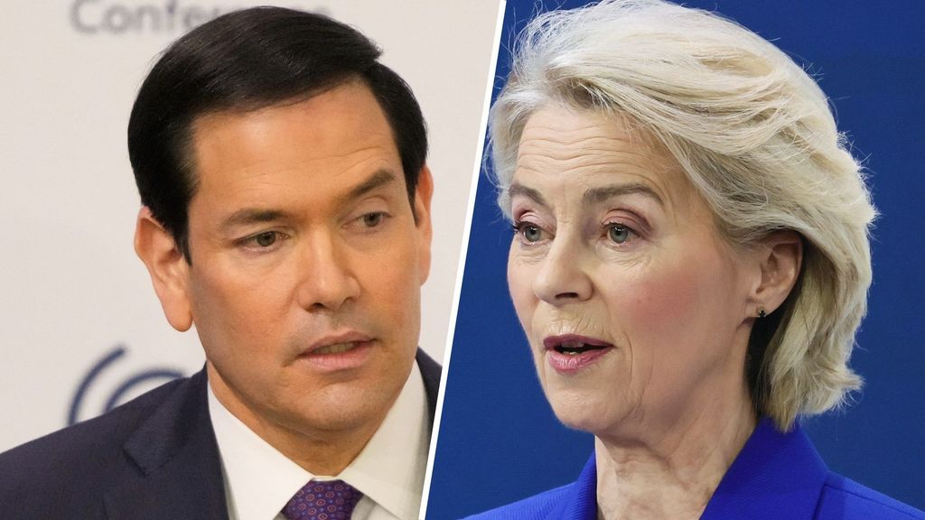 Foto: Europese leiders voorzichtig optimistisch na speech buitenlandminister Rubio