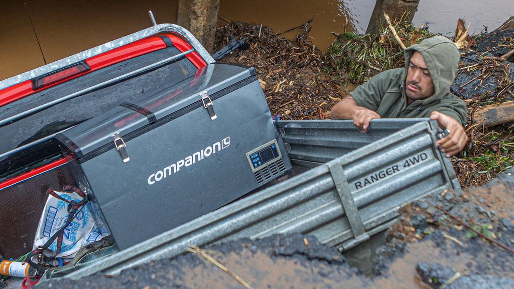 Tienduizenden Nieuw-Zeelanders zonder stroom door storm