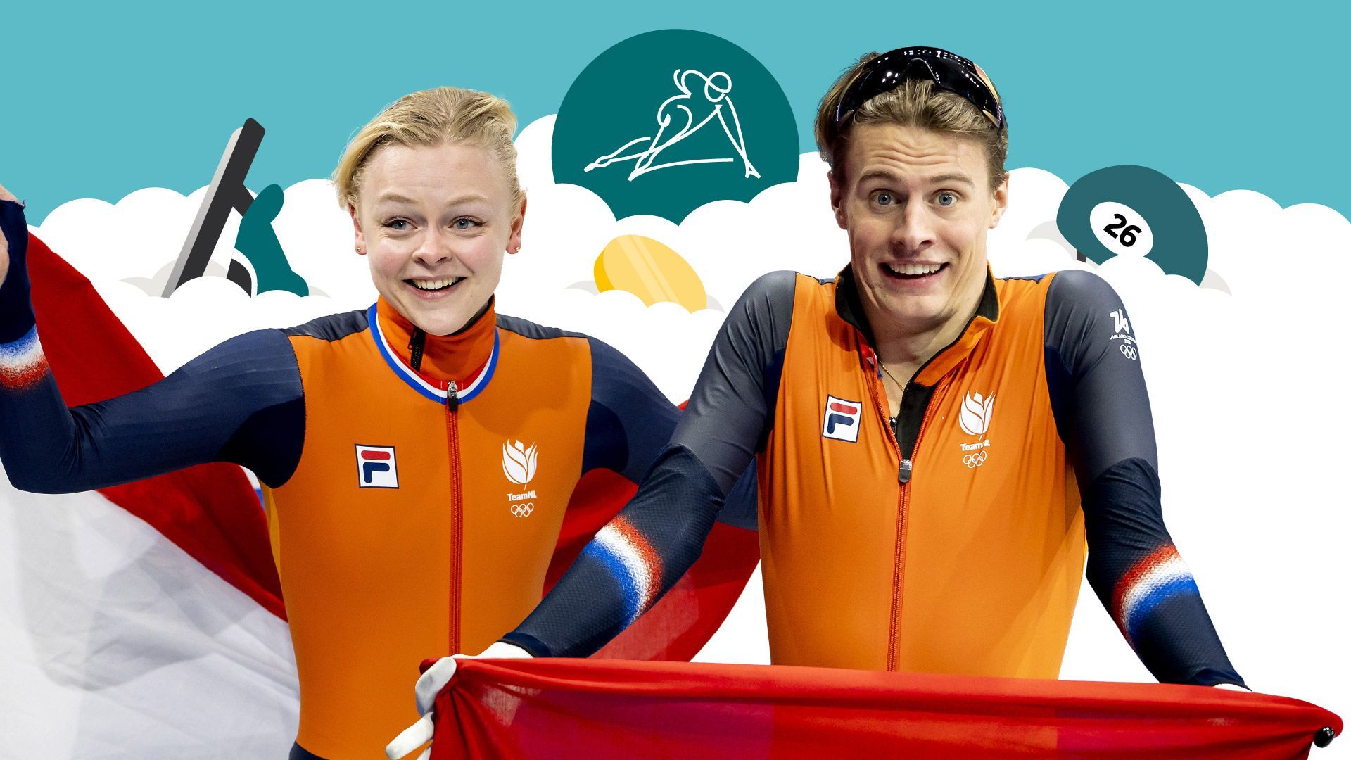 Militaire teambuilding en toppers in vorm: zo harken de shorttrackers het goud binnen