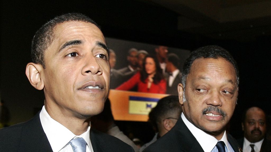 Foto: 'Gigant' en 'boegbeeld': Amerikanen herdenken burgerrechtenactivist Jackson