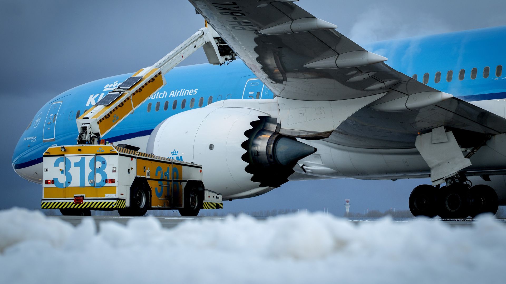 Sneeuwproblemen uit januari kostten Air France-KLM 90 miljoen euro