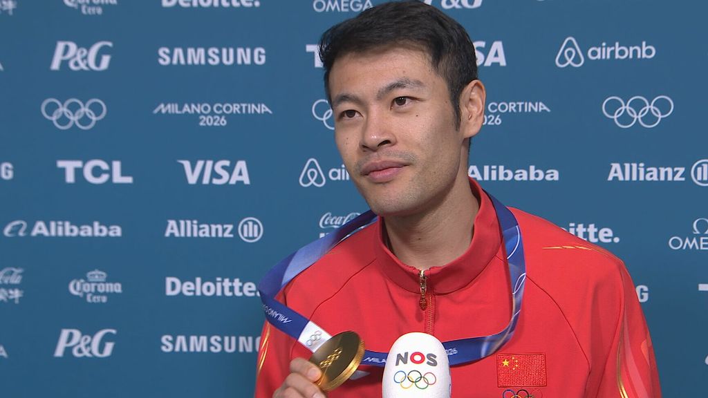 Ning Zhongyan Credits Coach Johan de Wit After Olympic Gold in 1500m Speed Skating