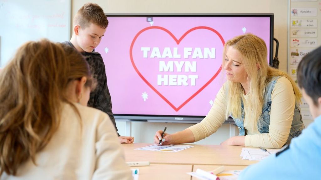 Foto: Alle kinderen in Friesland moeten Fries gaan leren