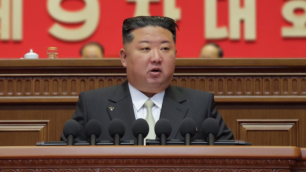 Foto: Kim richt zich op partijcongres op economie, zegt nog niets over buitenland