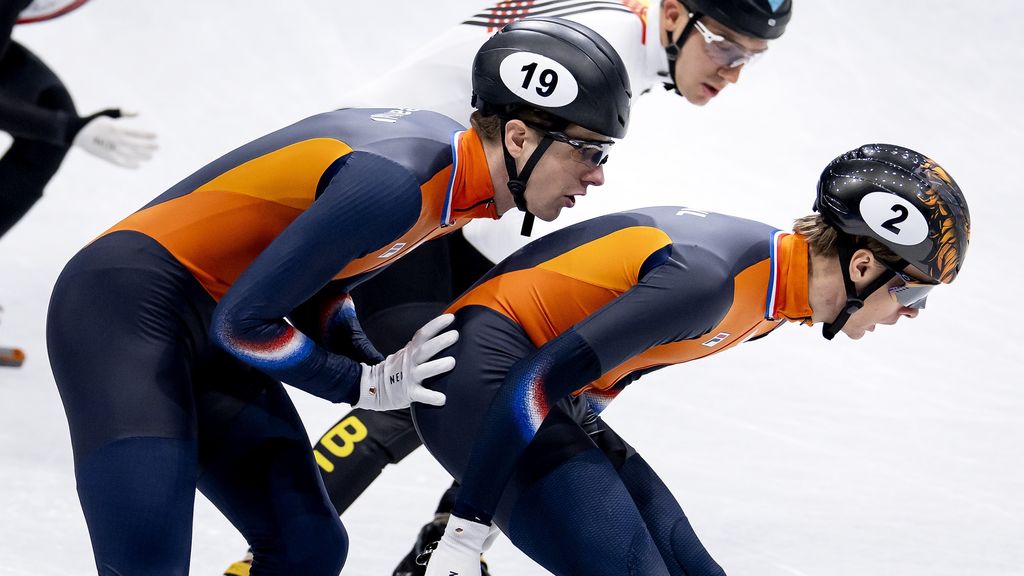 Shorttrackers zetten met goud op aflossing kroon op olympisch toernooi