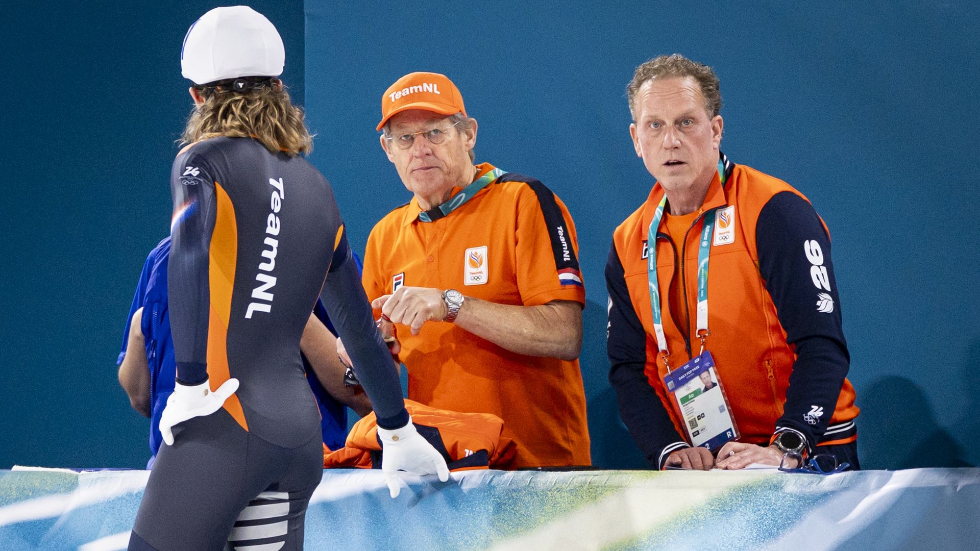 Coach Jillert Anema Celebrates Olympic Mass Start Success with Zaanlander Team