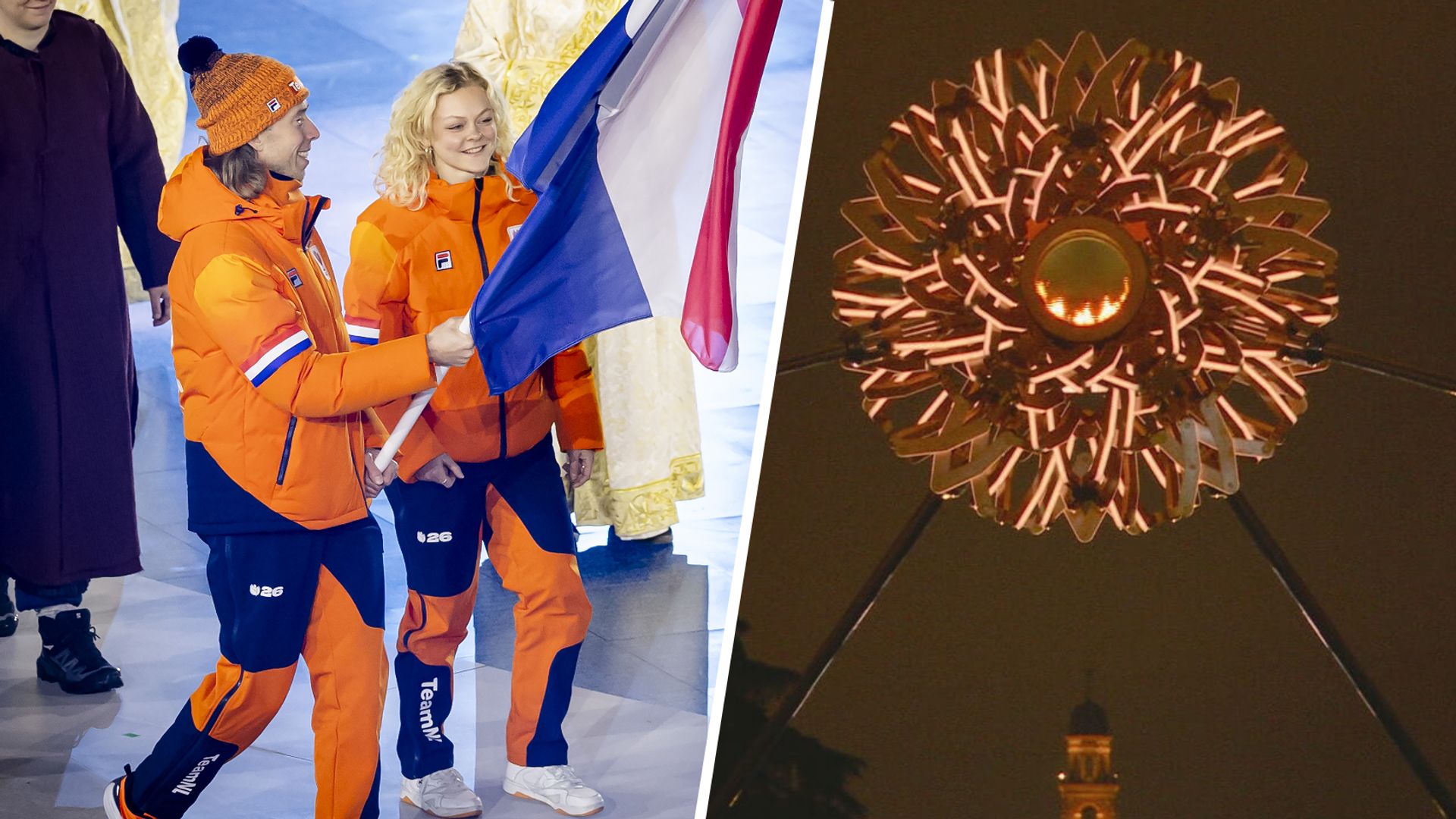 Olympische vlam gedoofd in Verona, vlag overgedragen aan Franse Alpen