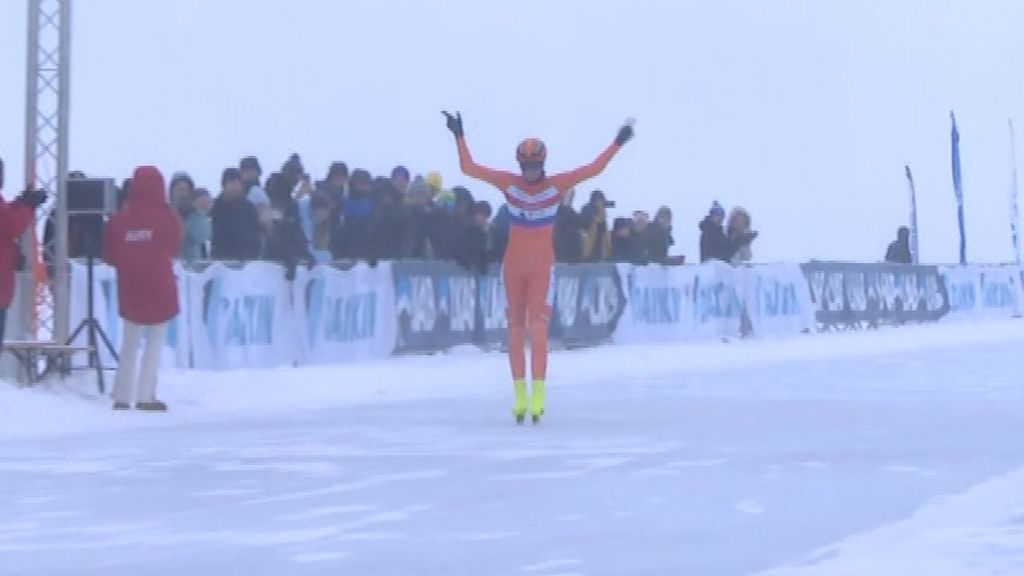 Vier zeges uit vijf deelnames in Grand Prix marathonschaatsster Kiel, eerste zege Haasjes