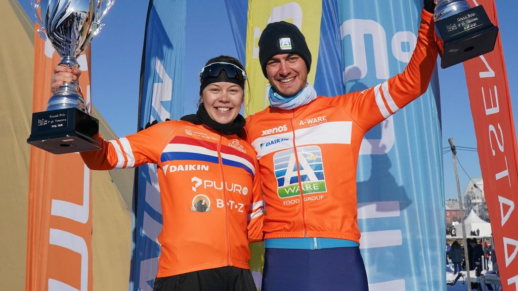 Marathonschaatsers Van Koppen en Gelling pakken eindzege grand prix op natuurijs Lulea