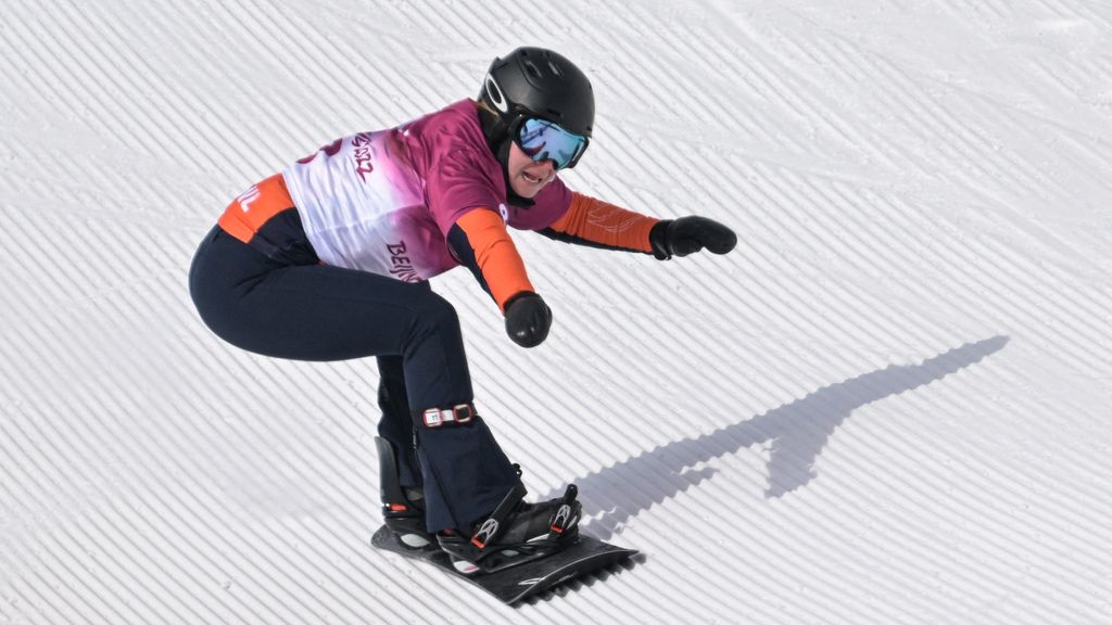 Snowboardster Vos-Bunschoten slaat paralympische cross over, kiest vol voor slalom