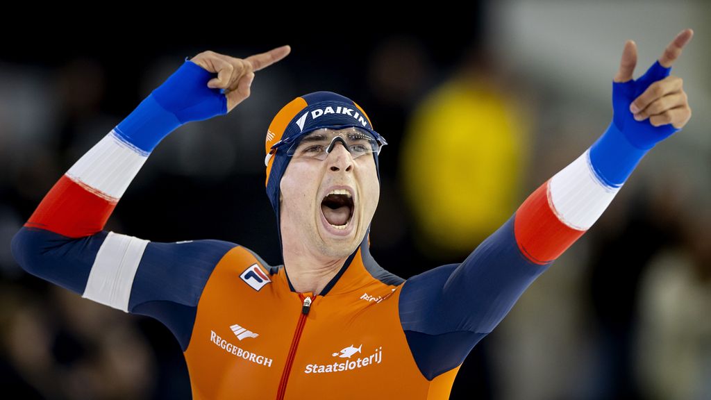 Jenning de Boo Sets Track Record in First 500 Meters at World Sprint Championships
